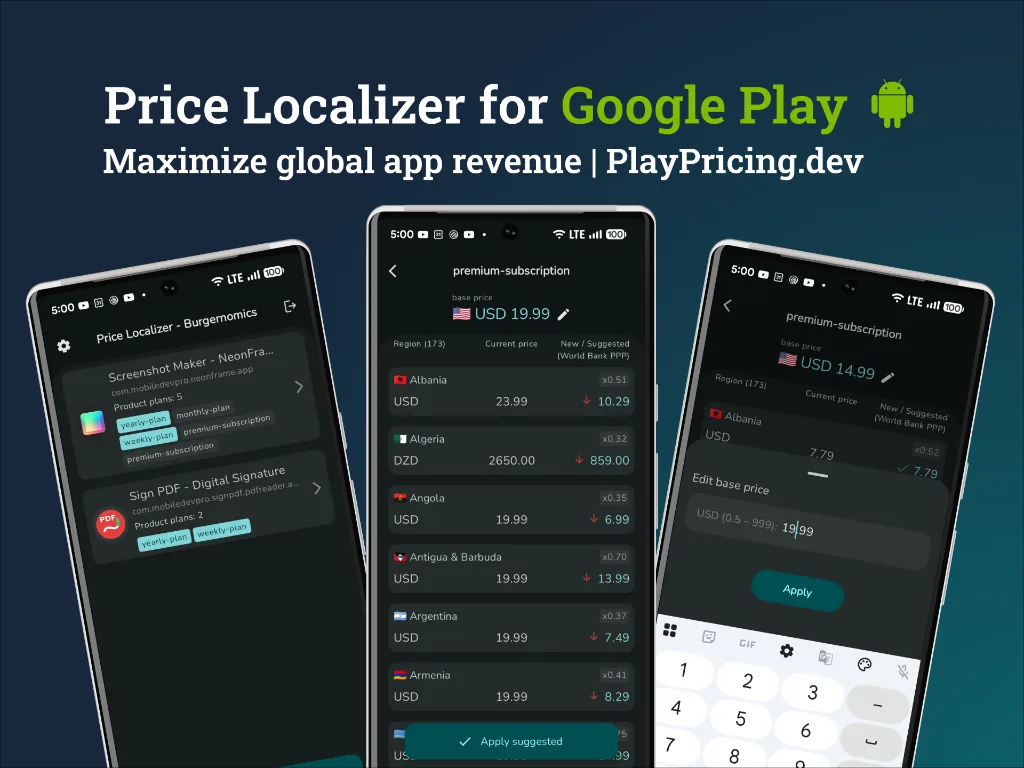 Price Localizer App Preview