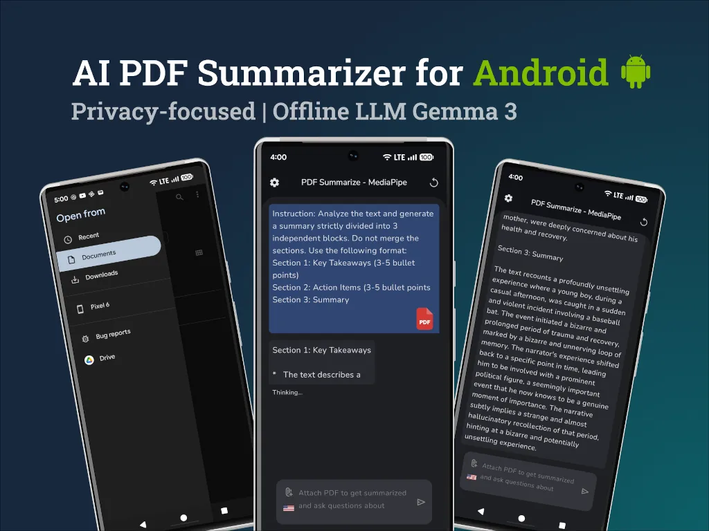 Local AI PDF Summarizer